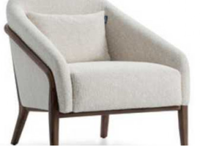 Sessel Polster Sitzer Modern Design Grau Lounge Luxus Wohnzimmer 